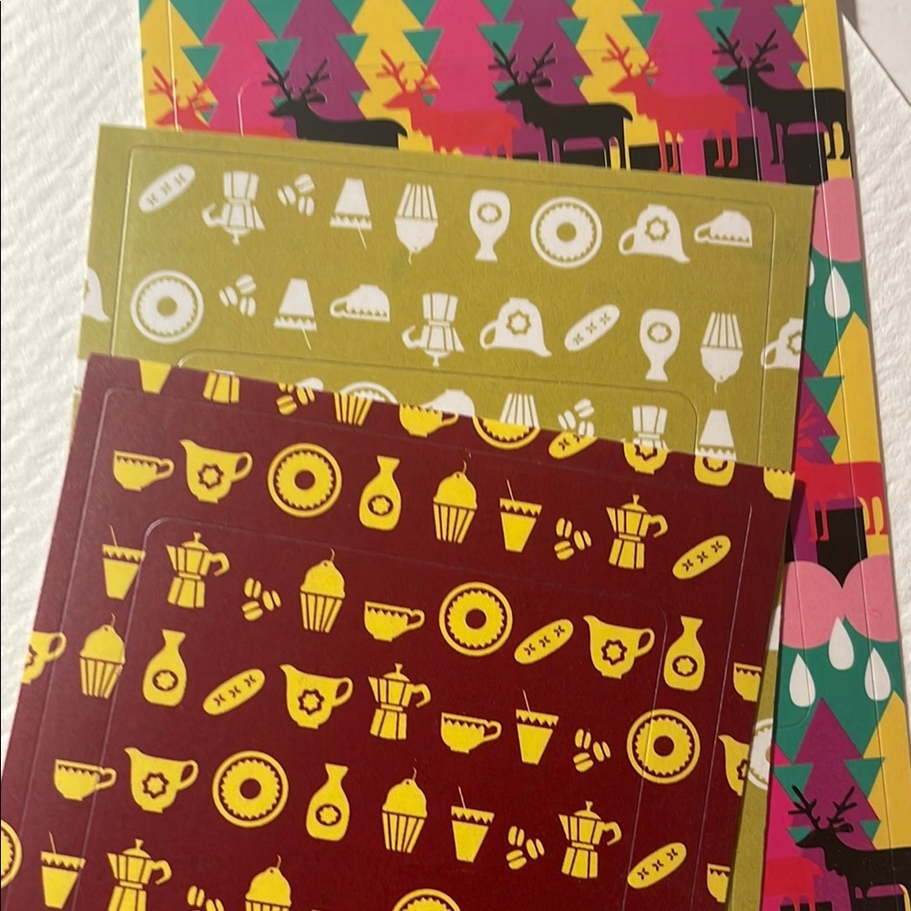 Colorful Patterned Paper Set - Picture 2 of 4